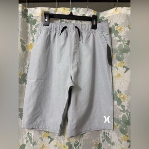 Boys Hurley Wolf Gray Casual Shorts
